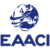 Logo der European Academy of Allergy and Clinical Immunology blaue Aufschrift: EAACI Symbol: blauer Globus mit blauen Schwinglinien drumherum